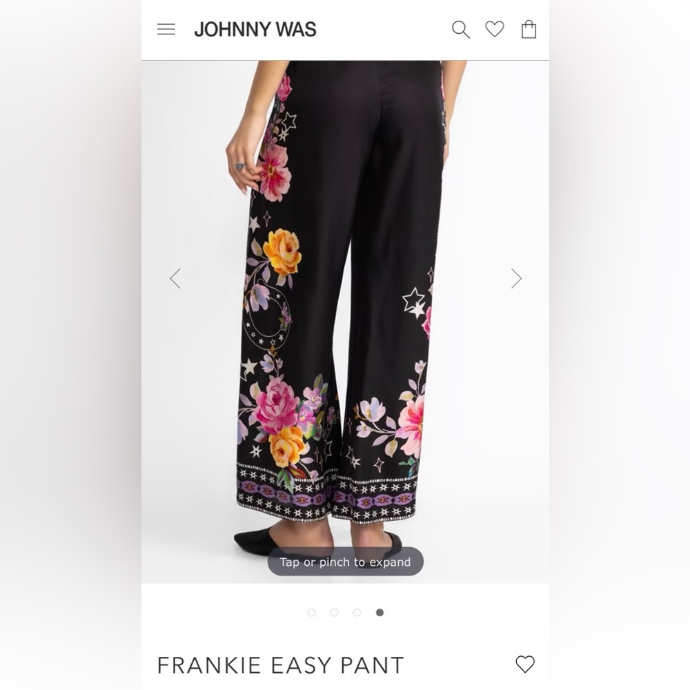 Johnny Was Frankie Easy Pants - Picture 3 of 8